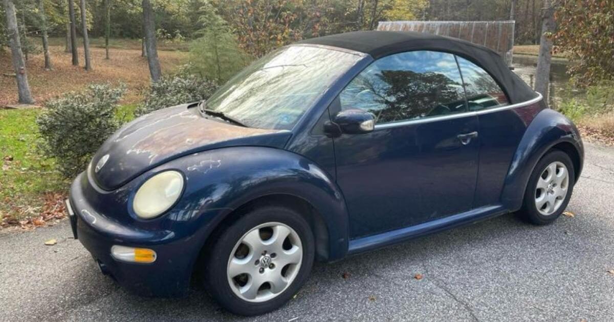 2003 Volkswagen Beetle Convertible for 3500 in North Chesterfield, VA
