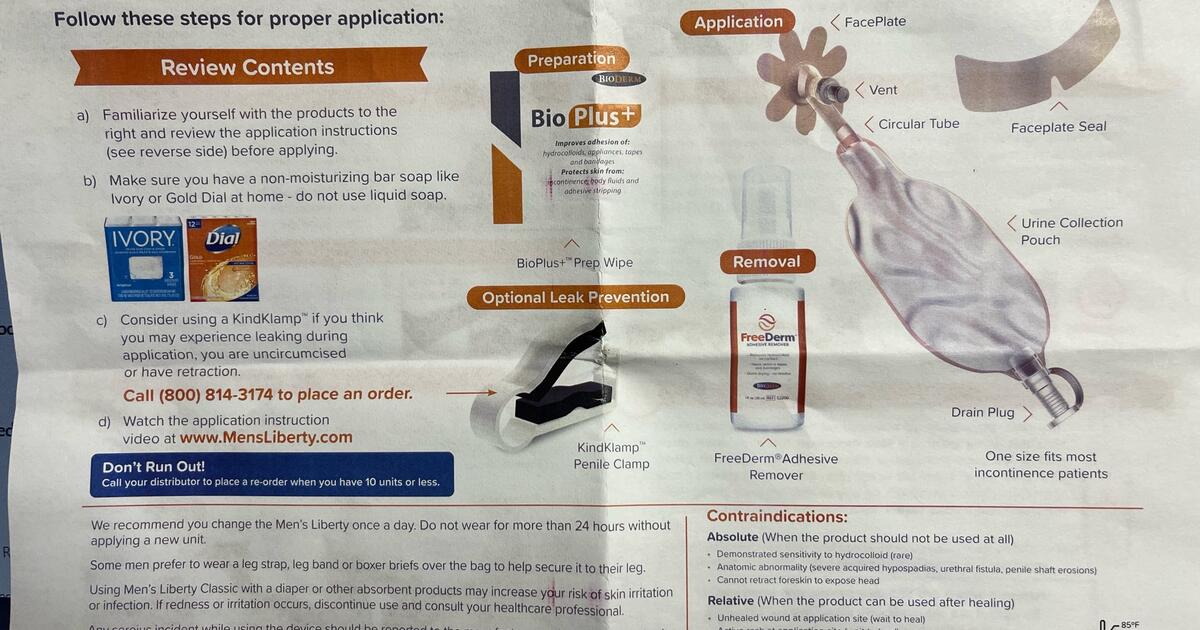 Men's Liberty Incontinence Device for Free in Minneapolis, MN For