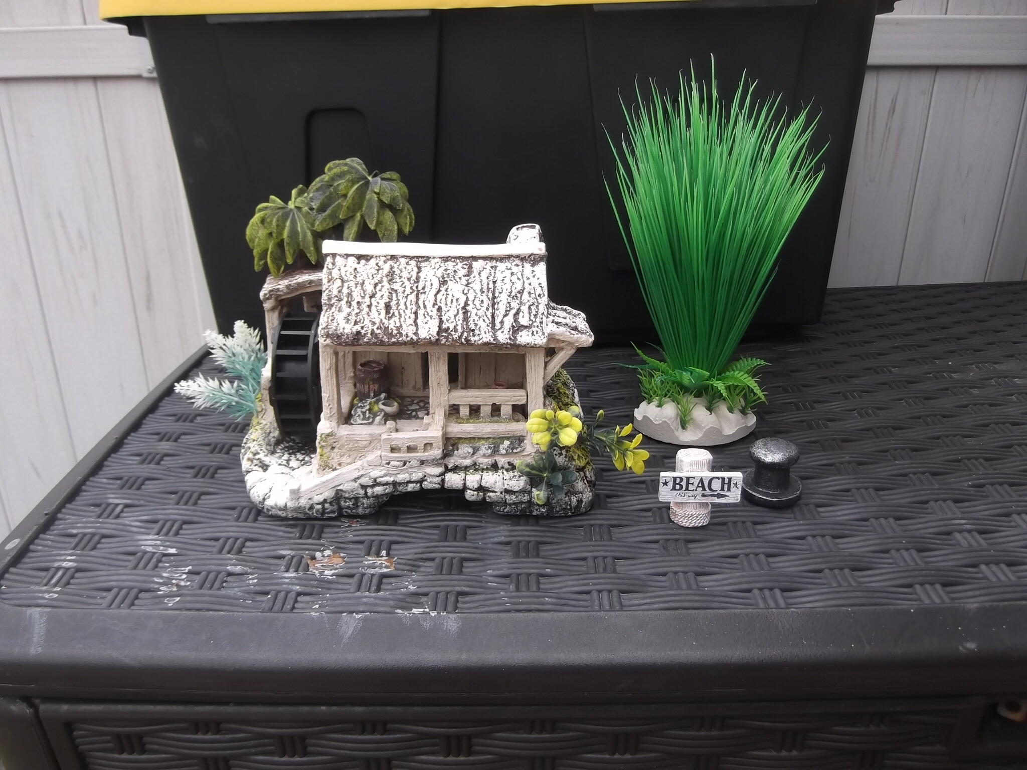 House with bibbler water wheel for aquarium for $20 in Elmore, AL | For ...