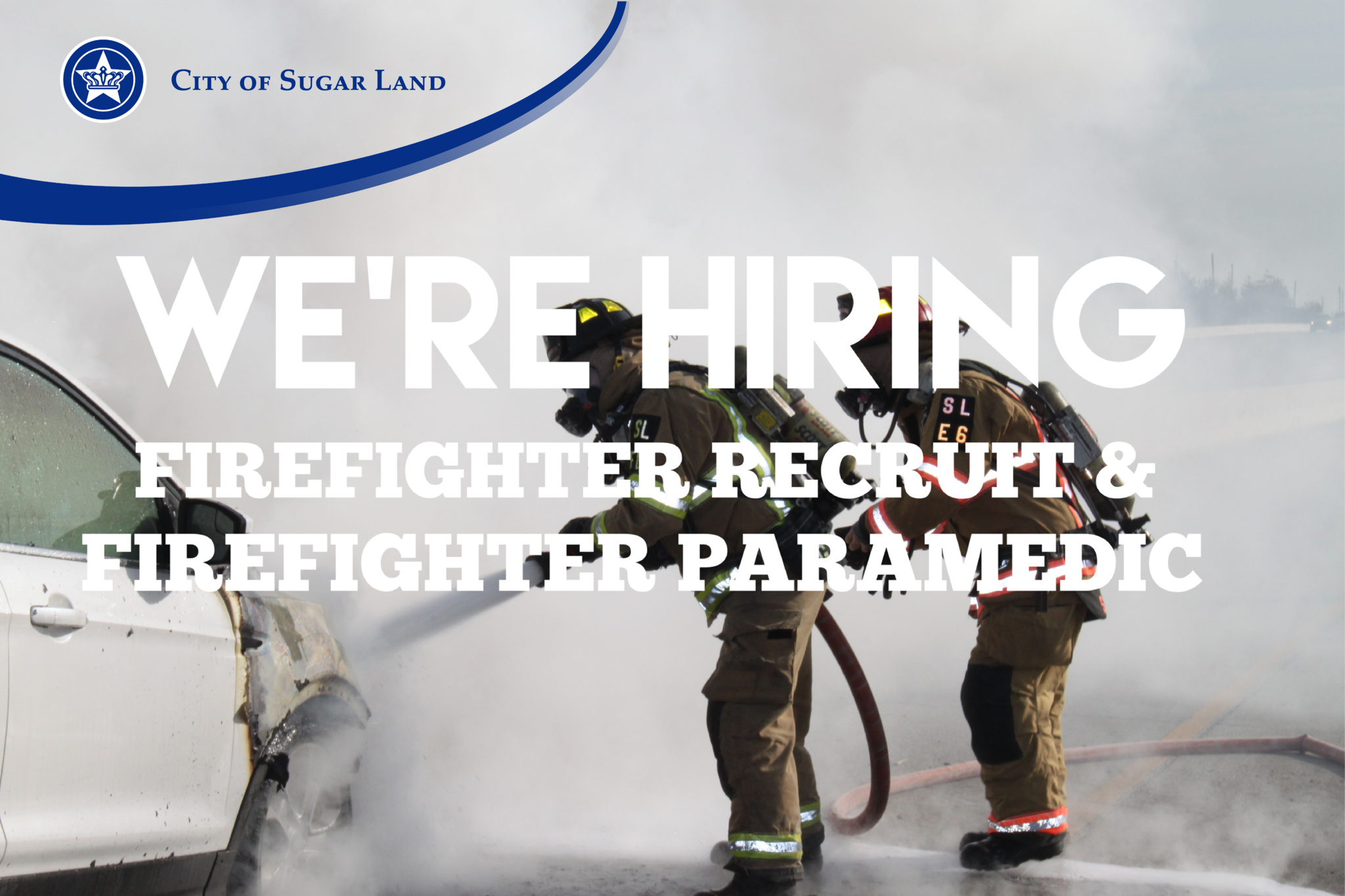 Sugar Land Fire-EMS Dept is Hiring! (City of Sugar Land) — Nextdoor ...