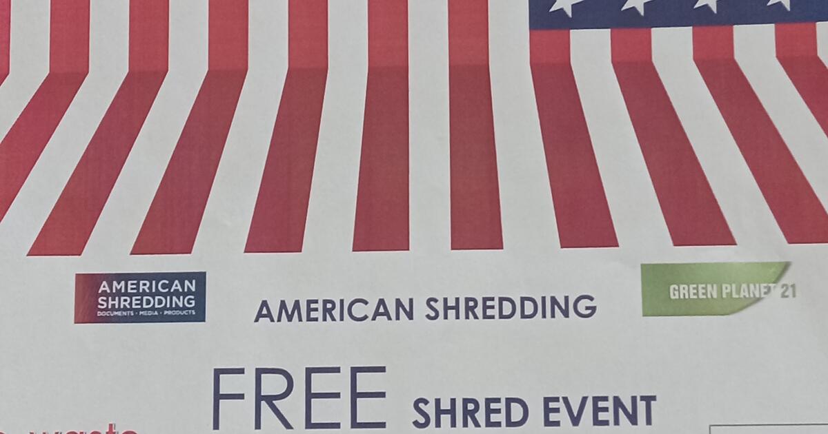 FREE Shred Event for Free in Mesa, AZ Finds — Nextdoor