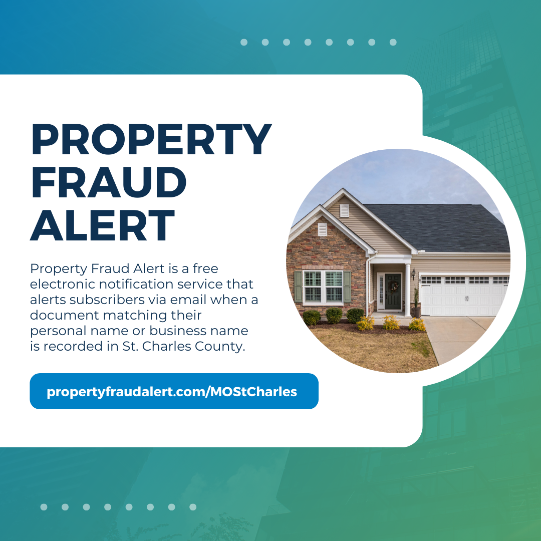 The StCharlesCounty Recorder of Deeds offers a free electronic