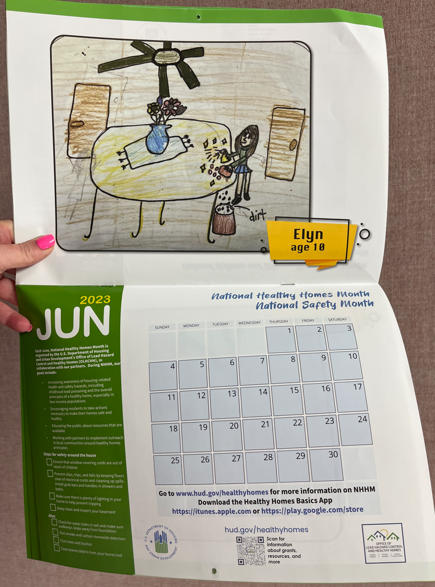 COLORING CONTEST 2024 Healthy Homes Calendar Coloring Contest (City of