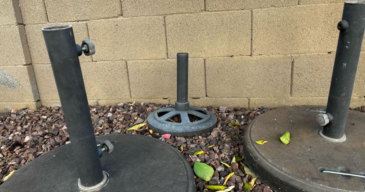 Patio Umbrella Stand/Weight for Free in Phoenix, AZ For Sale & Free