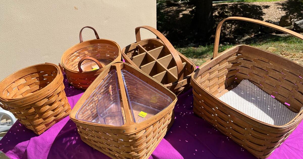 Longaberger baskets for 123 in Asheville, NC For Sale & Free — Nextdoor