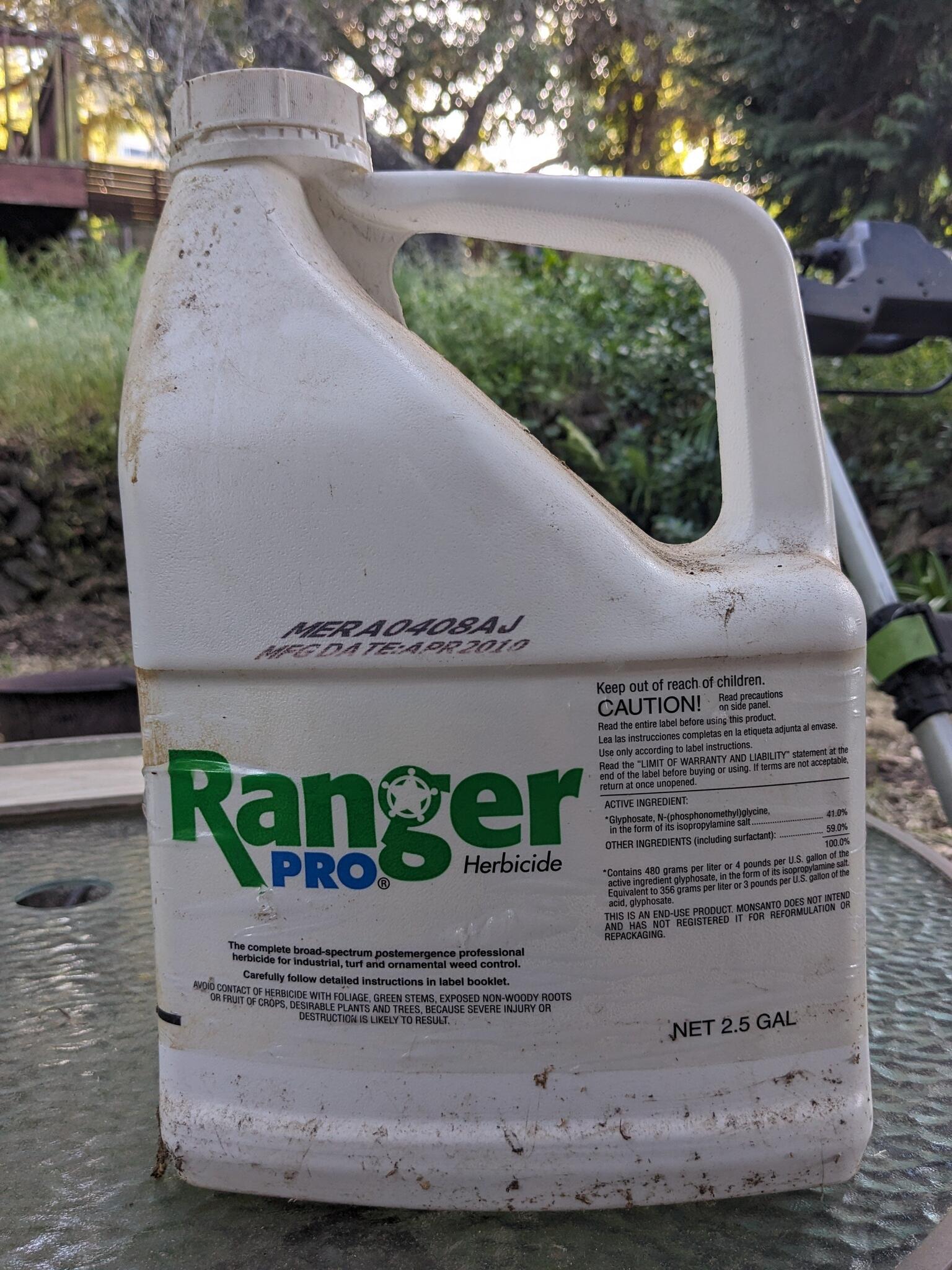 Ranger Pro Herbicide For Free In Scotts Valley, CA | For Sale & Free   Nextdoor