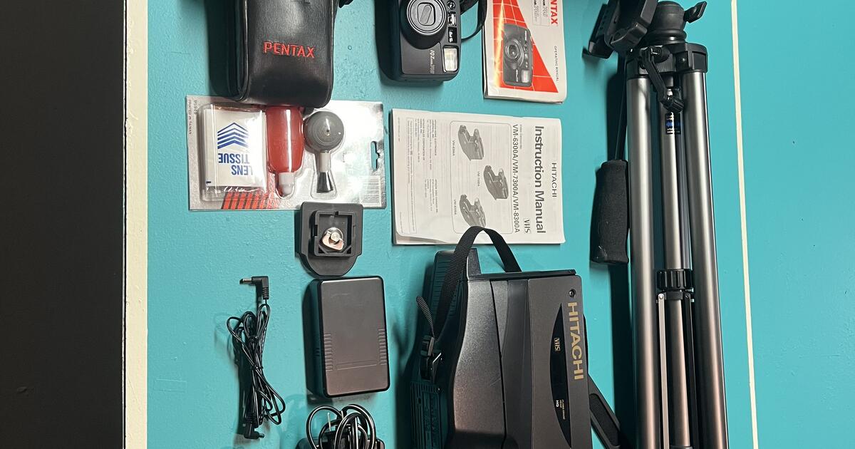 Pentax and hitachi camera set for 40 in liberty township oh for