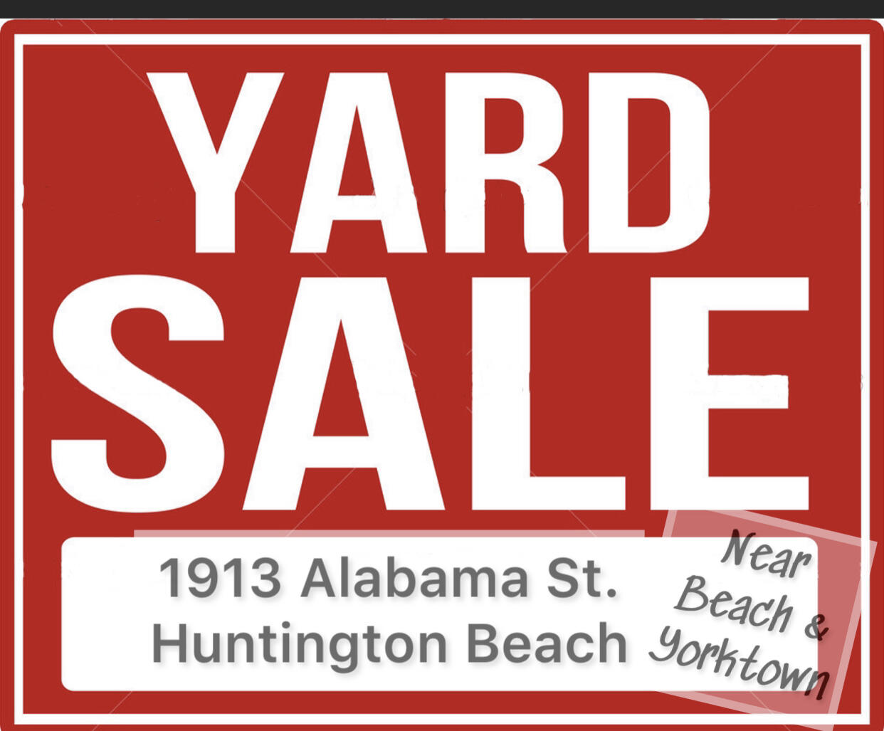 Ultimate Guide to Yard Sale Hunting in Huntington Beach