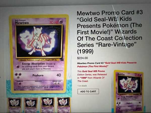 1999 Pokmon Mewtwo Black Star Promo Card W/ Gold Movie WB Stamp For $15 In Albuquerque, NM | For Sale & Free Nextdoor 1999 Pokmon Mewtwo Black Star Promo Card W/ Gold Movie WB Stamp For $15 In Albuquerque, NM | For Sale & Free Nextdoor
