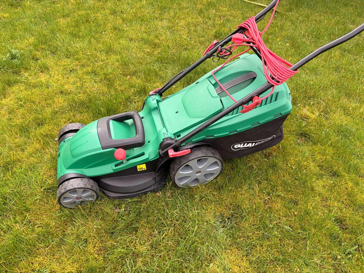 electric lawnmower qualcast 32cm lawn mower