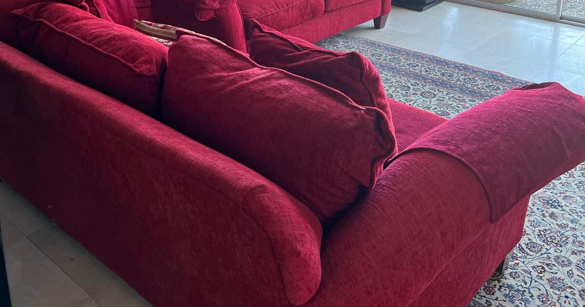 BEAUTIFUL RICH IN COLOR COUCHES for 630 in Novato, CA For Sale