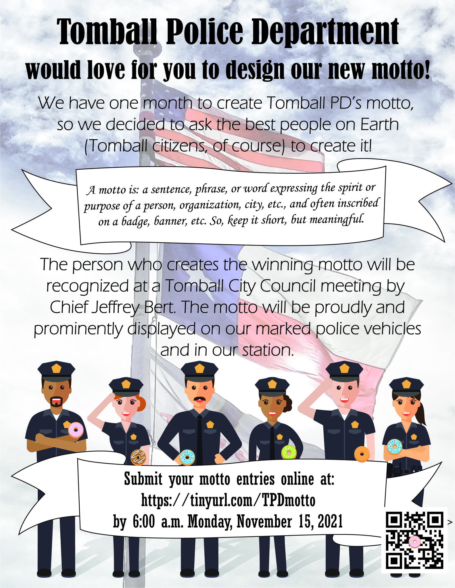 Tomball Police Department Motto Contest (Tomball Police Department ...