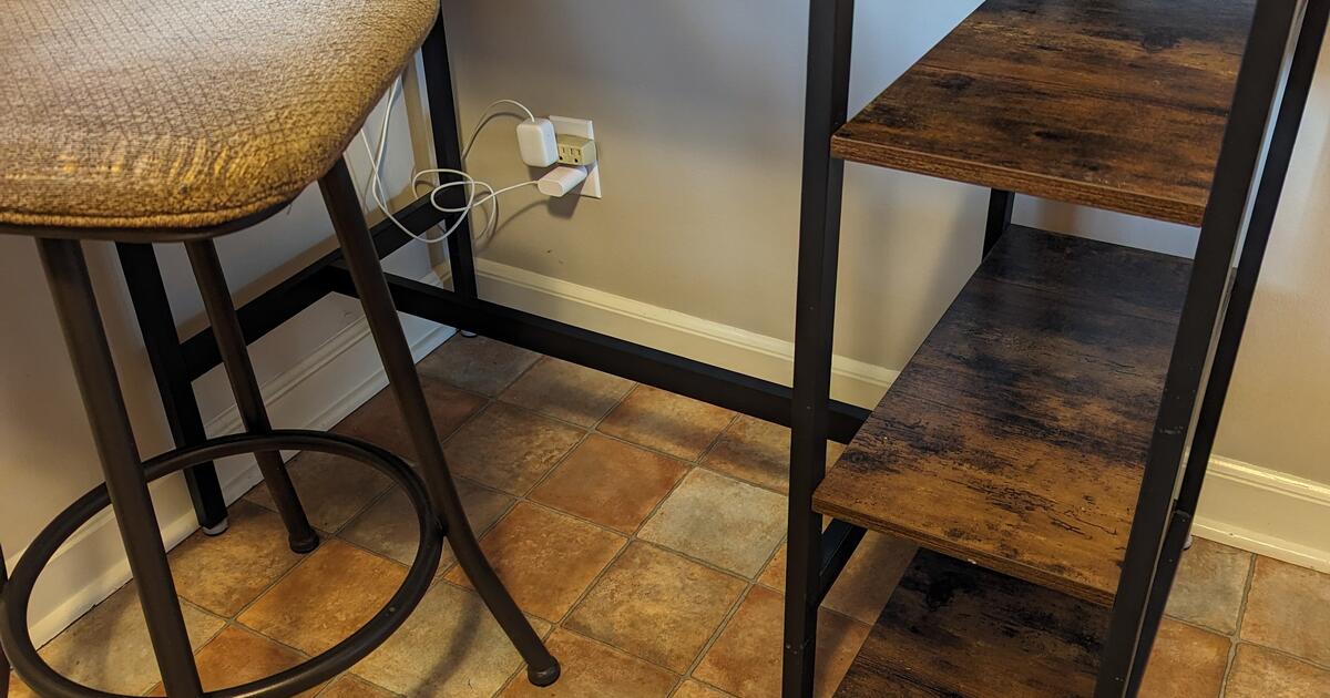 High Top Table With Builtin Shelves for 50 in Minneapolis, MN For