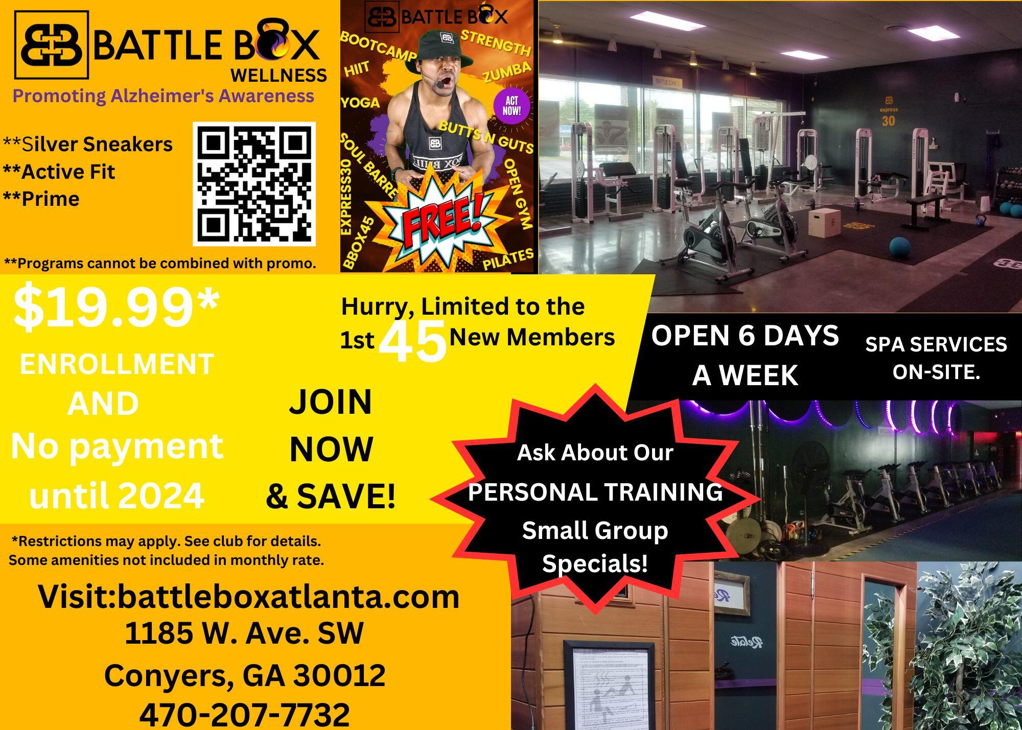 Battle Box Fitness - Up To 32% Off - Conyers, GA