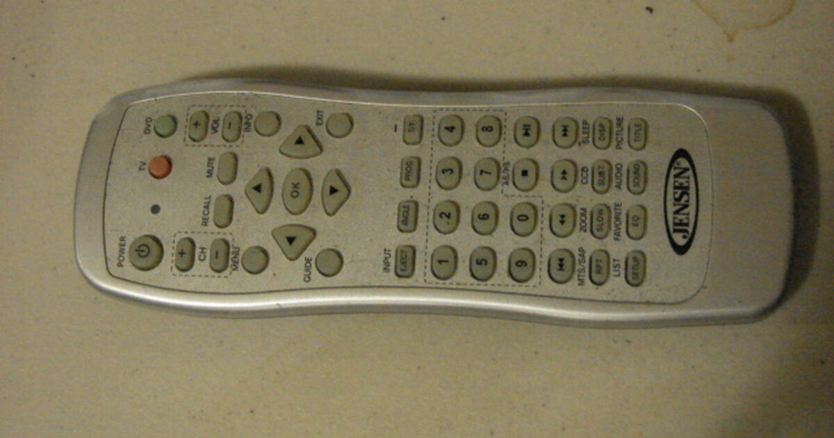Remote control for Jensen TV for Free in La Verne, CA For Sale & Free