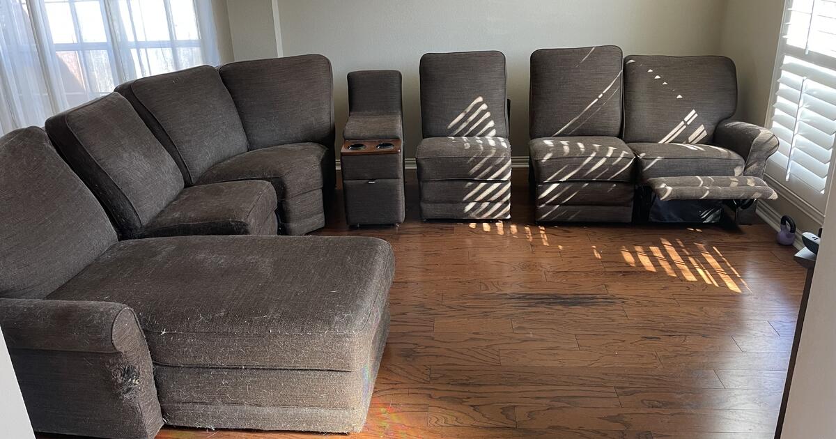 LaZBoy sectional, used free to good home for Free in Broomfield, CO