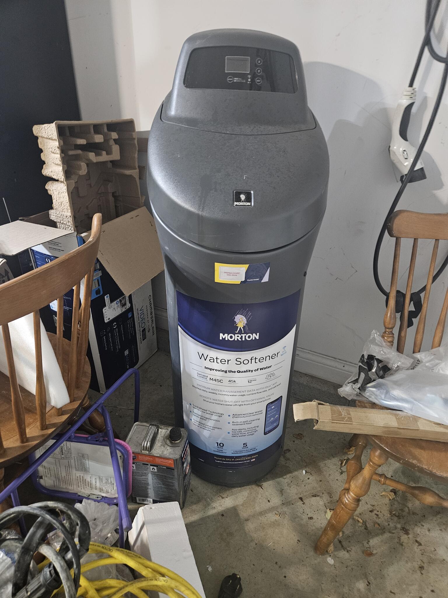 Morton® DemandControl WiFi 45,000 Grain Water Softener for 280 in Lexington, KY For Sale
