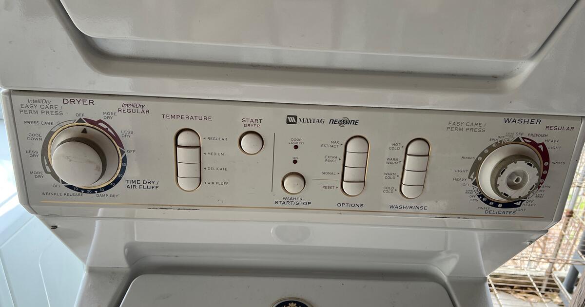 Maytag Neptune Stackable wash and dryer for Free in Leander, TX Finds