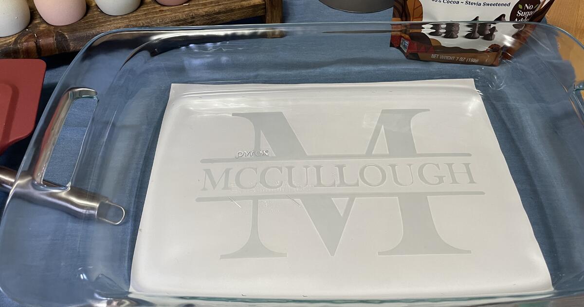 Now taking holiday orders - Custom Pyrex Pans for $1 in Eden Prairie ...