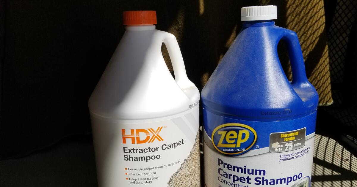 Unopened carpet shampoo (128 ounces each) for 5 in Tehachapi, CA For