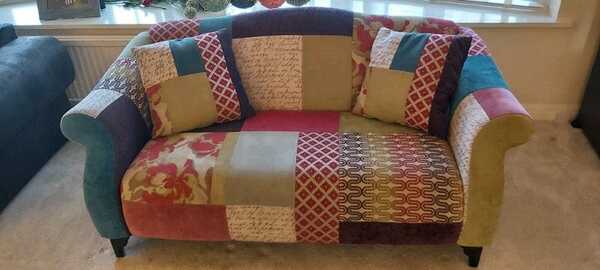 DFS Patchwork Shout 2 Seater Sofa For 150 In Leeds Engl For