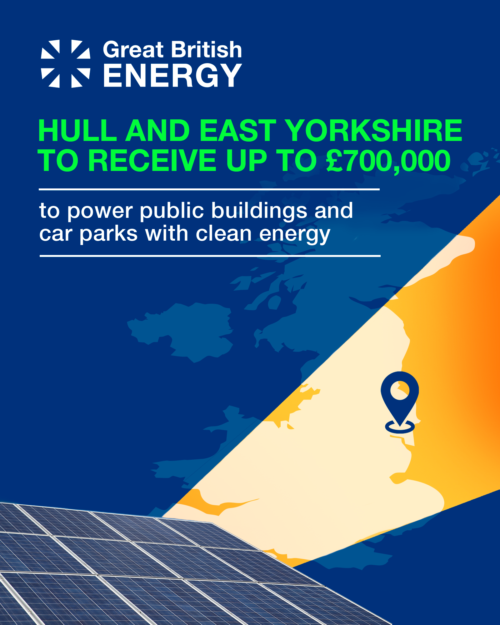Great British Energy and the Mayor of Hull and East Yorkshire are ...