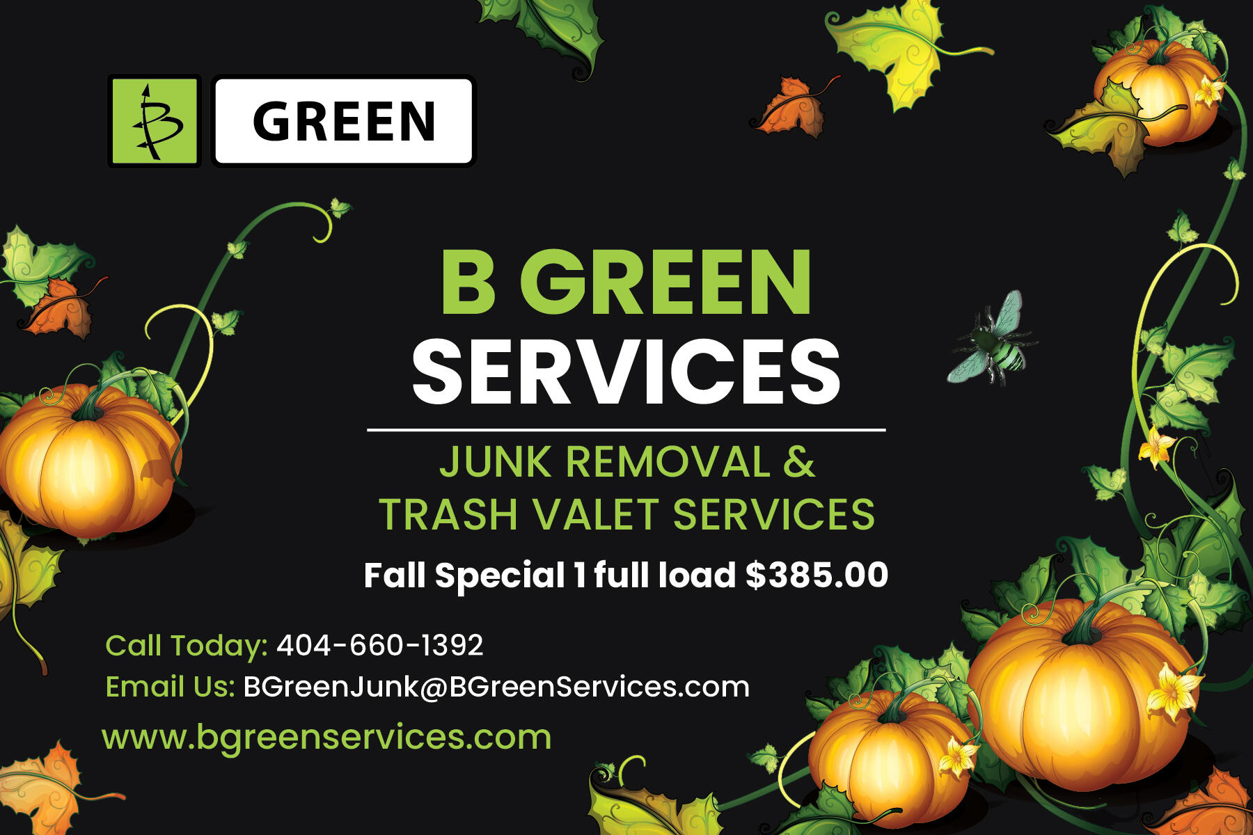 B GREEN SERVICES LLC