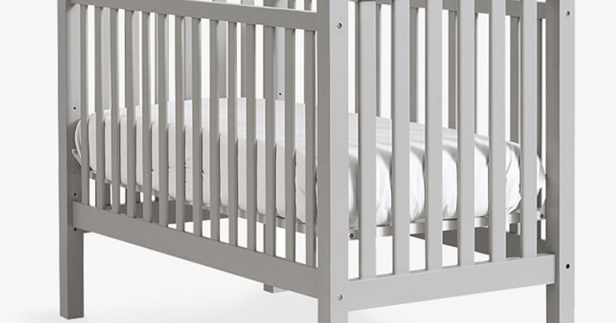 Pottery Barn Crib, Gray (two) 230 ea (or 400 for both) for 230 in