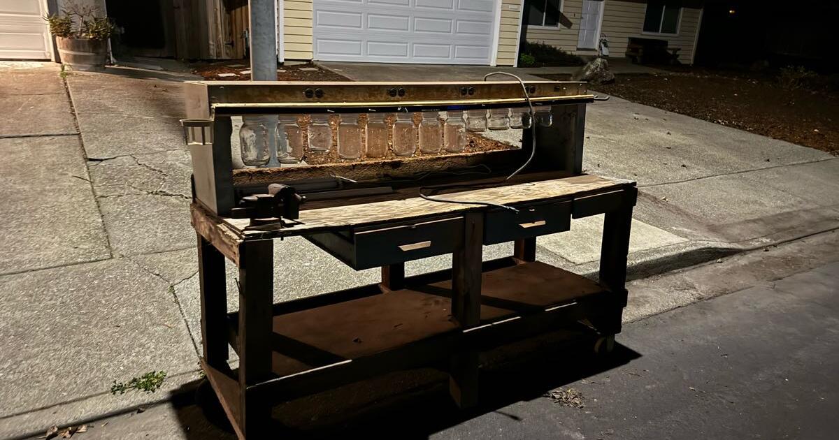 Work bench with electrical for Free in Rohnert Park, CA For Sale