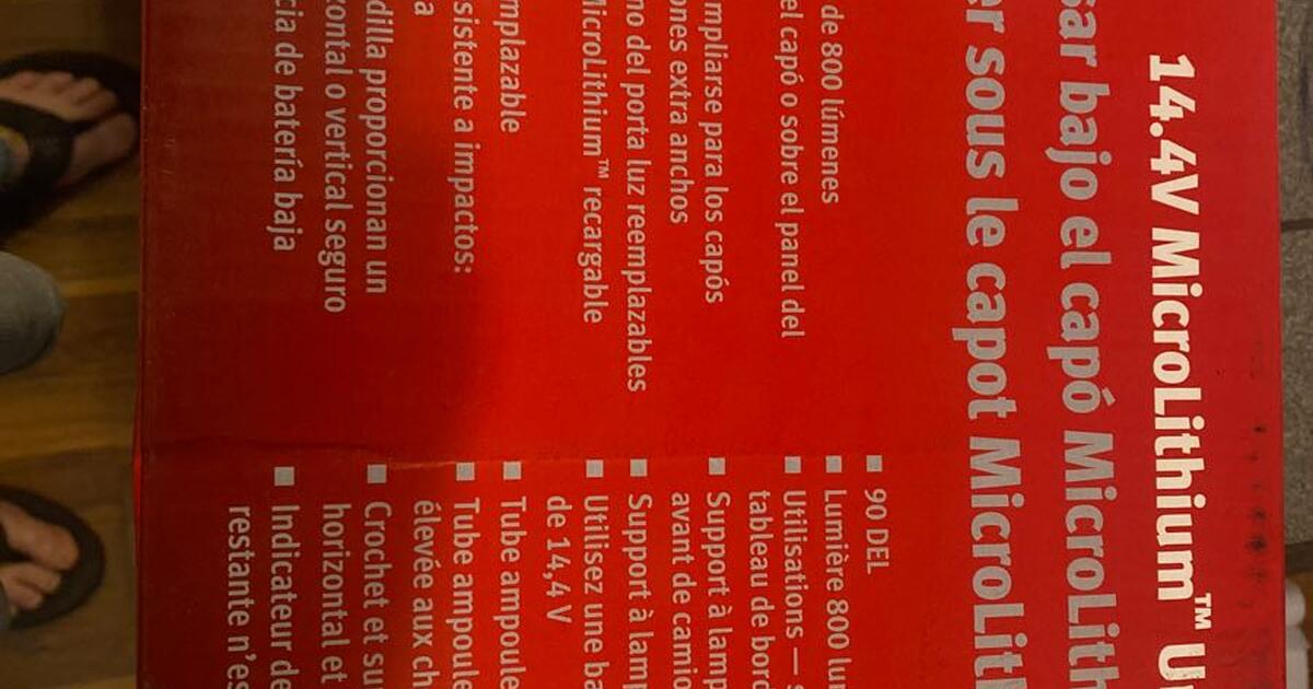 Snapon Underhood work light for 125 in Conroe, TX For Sale & Free