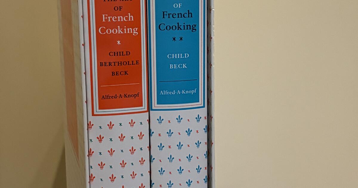 Julia Child’s Mastering the Art of French Cooking (2 Volume Set) for