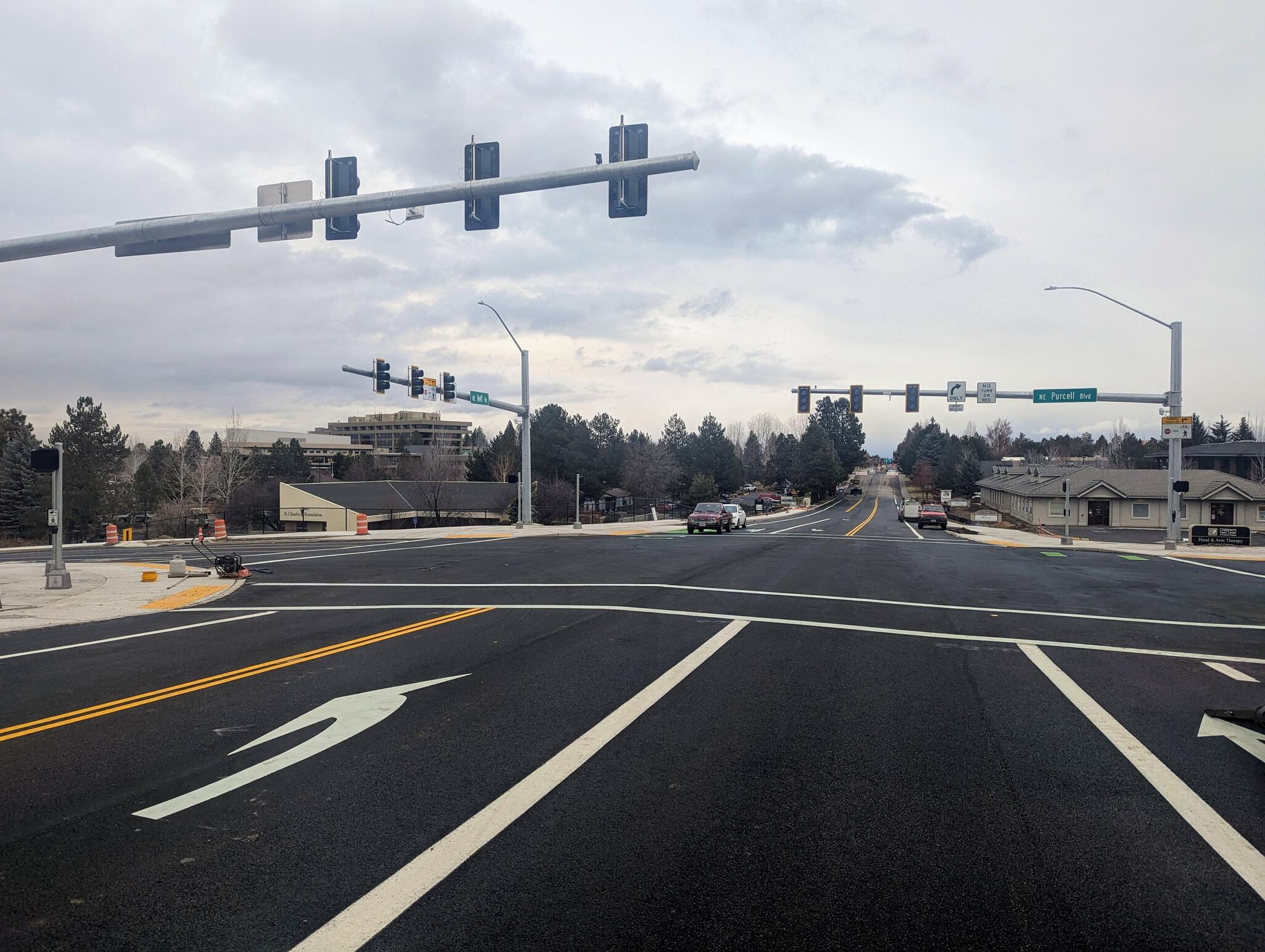 We’re excited to let you know that the intersection of Neff Road and Purcell Boulevard is