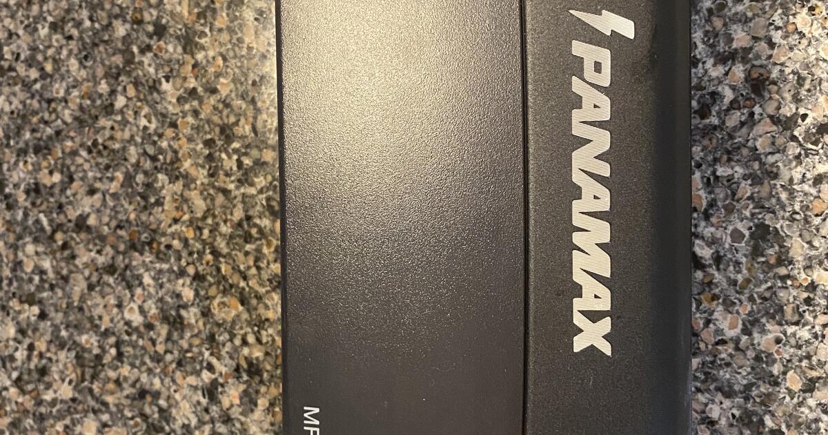 Sony 40" TV, Roku streaming stick, Panamax surge protector for 30 in