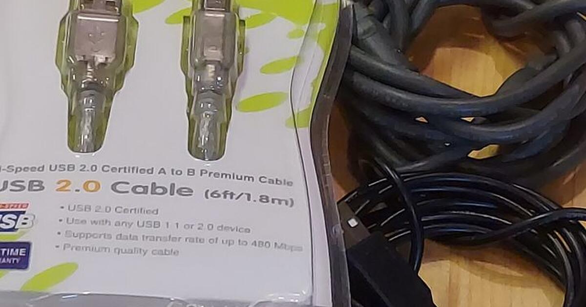 IOGEAR HI speed USB 2.0 6 Foot Cable for Free in Omaha, NE For Sale