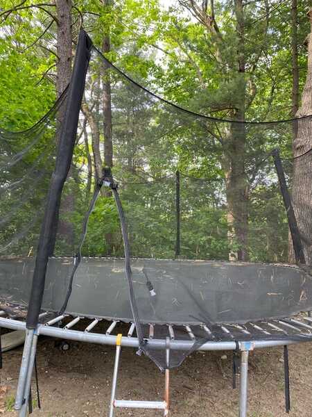 Large 16ft Olympus Pro Trampoline - $120 ($1200 VALUE!!!)(Newton) For $120 In Waban, | For Sale & Free Nextdoor
