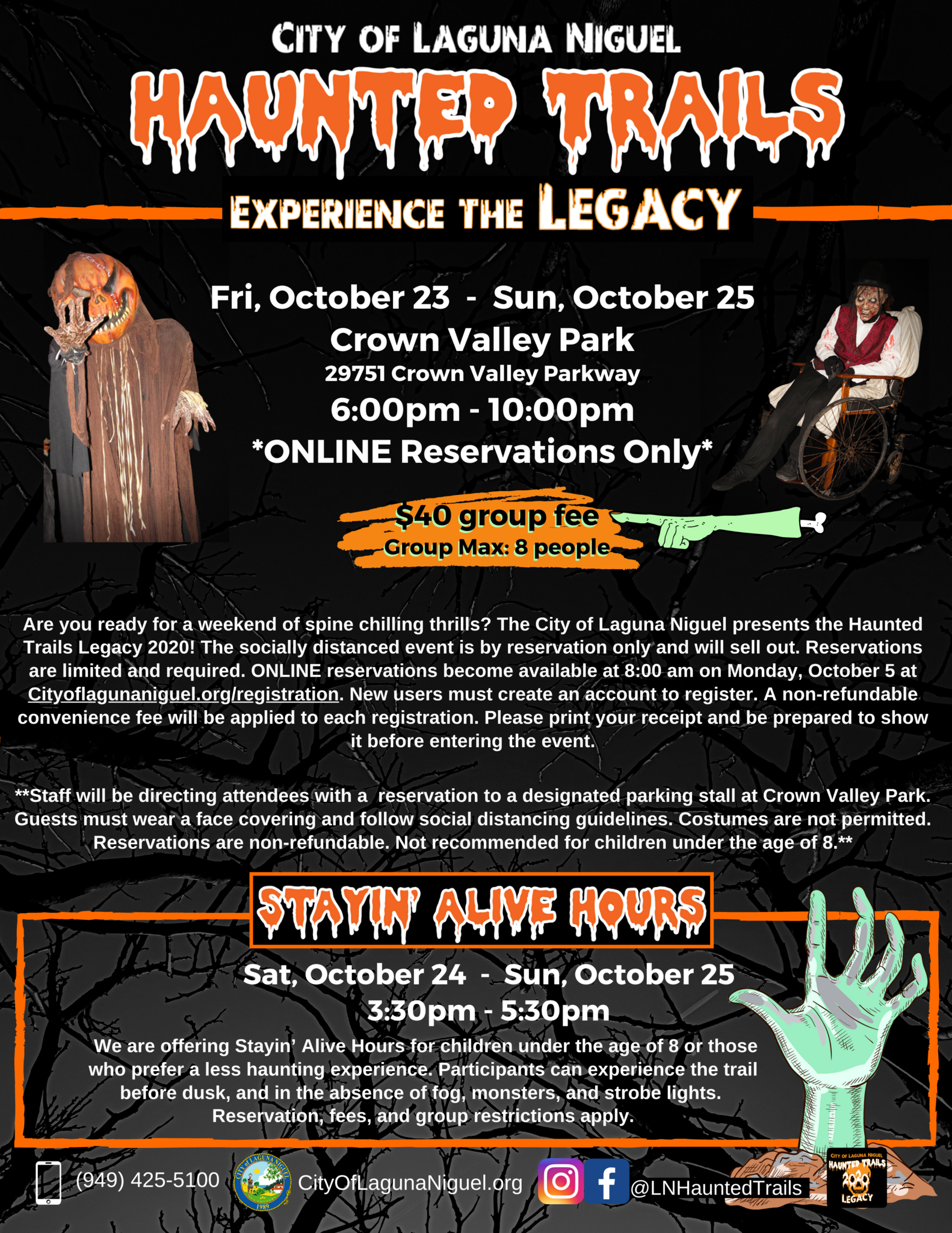 Haunted Trails Legacy 2020 City of Laguna Niguel mdash