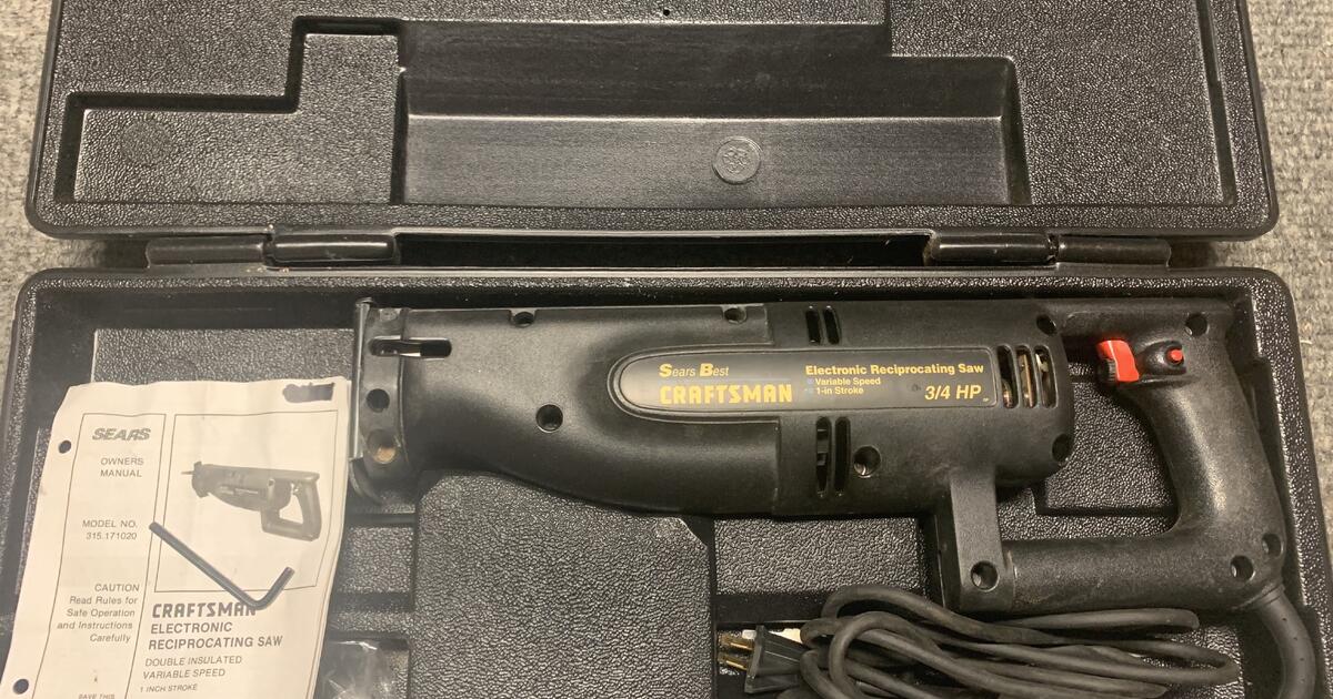 SEARS RECIPROCATING SAW. for 30 in Doylestown, PA For Sale & Free