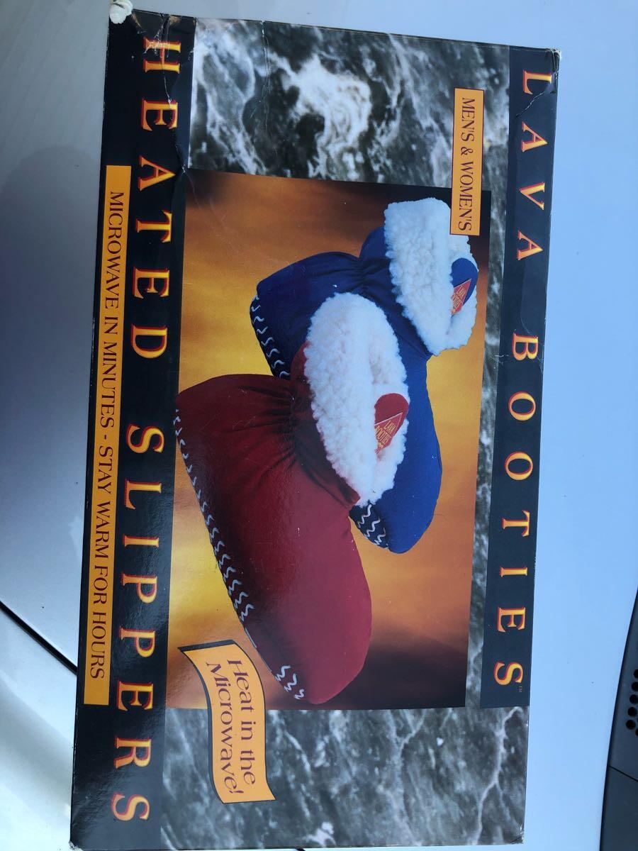 lava booties heated slippers