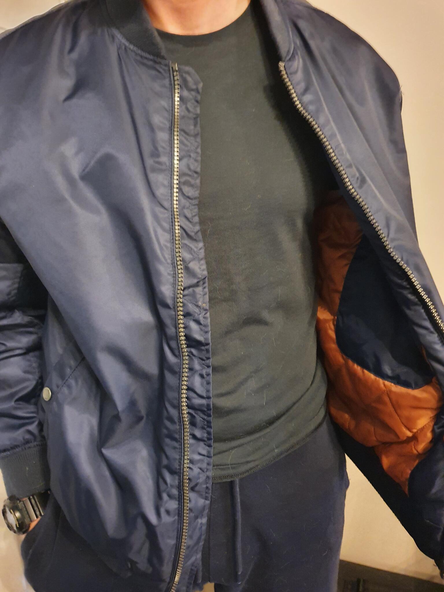 XL Red Herring Bomber Jacket For £5 In 