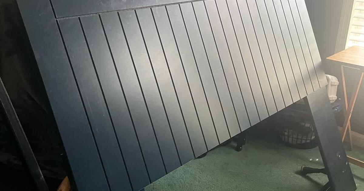 Full size mattress, box spring, bed frame, screws, and Ashley Furniture