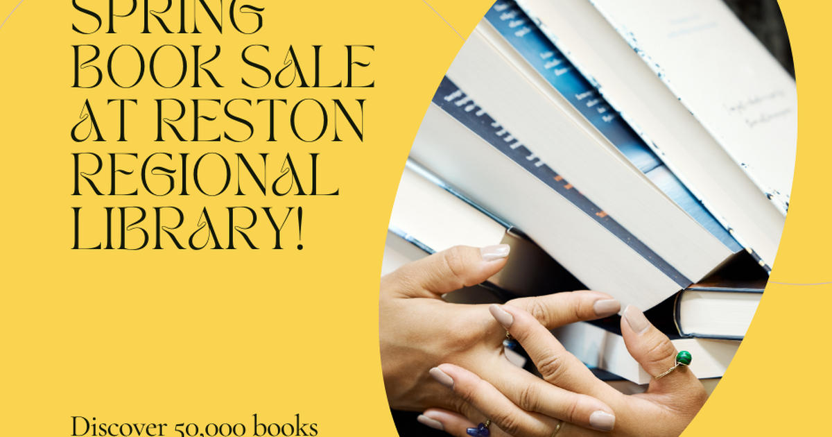 Reston Regional Library 50,000 Books on Sale! — Nextdoor