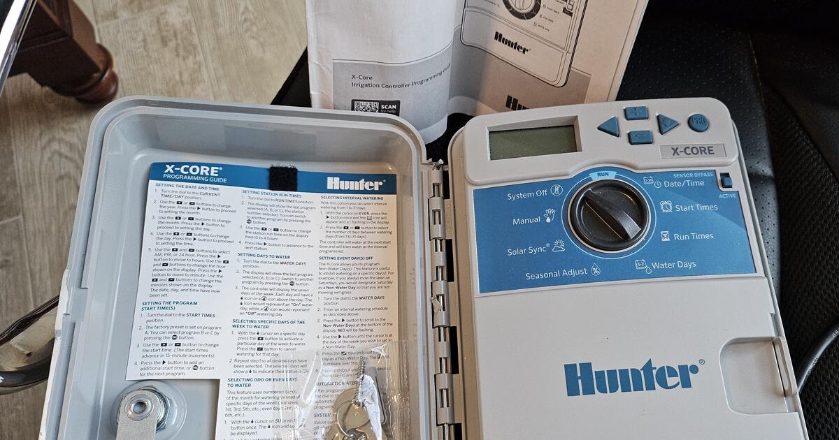 Hunter Xc600 6 Zone Irrigation Controller for 40 in Ocala, FL For