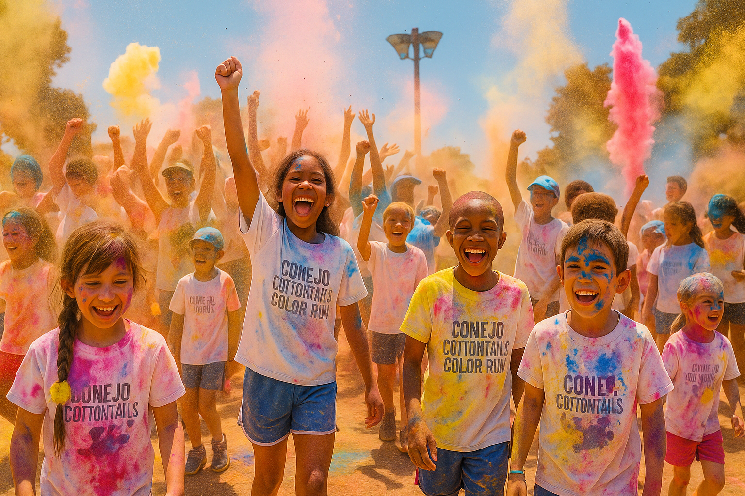 Inaugural Conejo Cottontails 5K Color Run