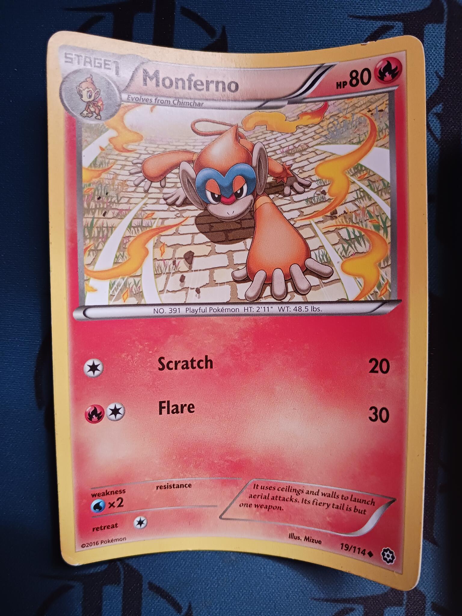Monferno & Blitzle Pokmon Cards For $20 In Saint Albans, WV | For Sale &  Free  Nextdoor