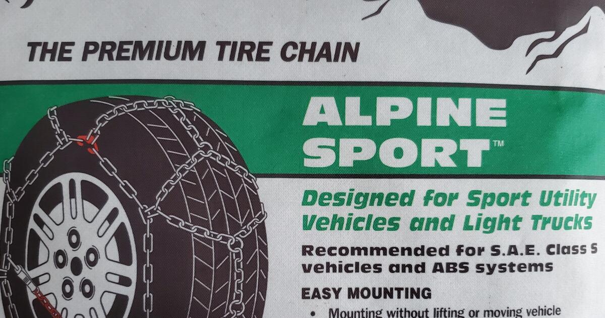 Alpine Premier Tire Chains for Sports Utility Vehicles and Light Trucks