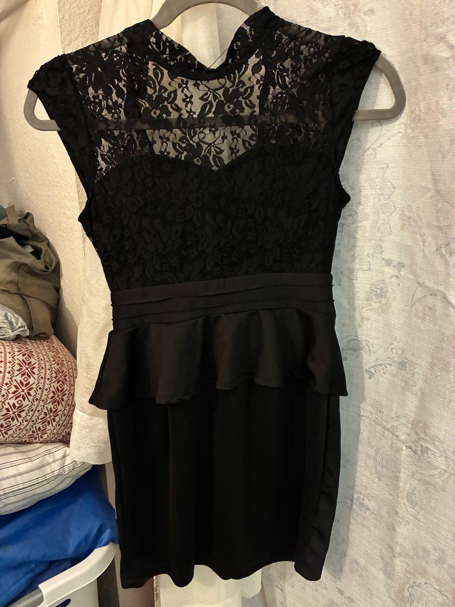 cocktail dresses fort worth tx Black Lace Dress (cocktail Dress) For $25 In Worth, Back Style_Illusion Albee Mini Dress - Curated gowns Color:Yellow/Silver