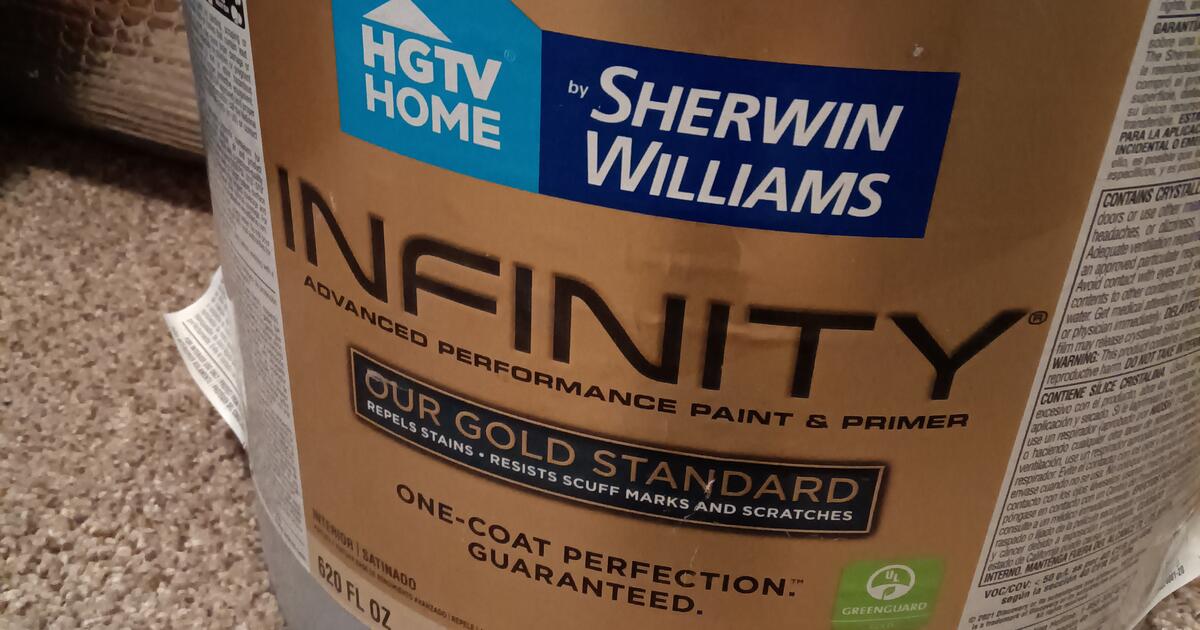 HGTV Sherwin Williams Infinity Paint for 75 in Mooresville, IN For Sale & Free — Nextdoor