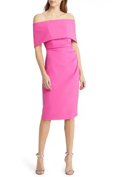 vince camuto pink dress nordstrom Vince Camuto | Dresses | Vince Camuto Off The Shoulder Pink Gown