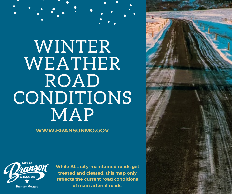 New City of Branson News Flash City rolls out new Winter Weather Road