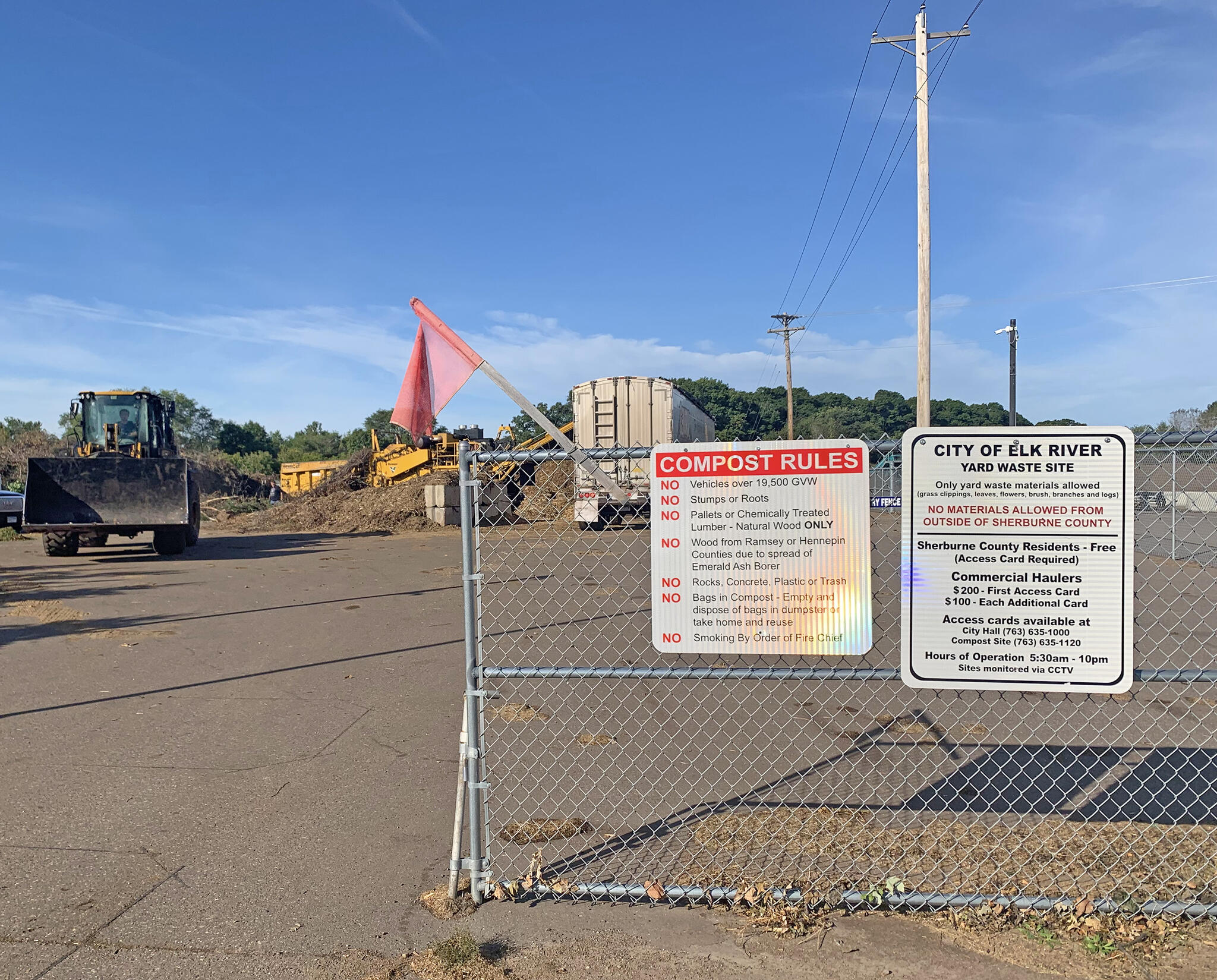 Compost Site Closure October 23 (City of Elk River) — Nextdoor — Nextdoor